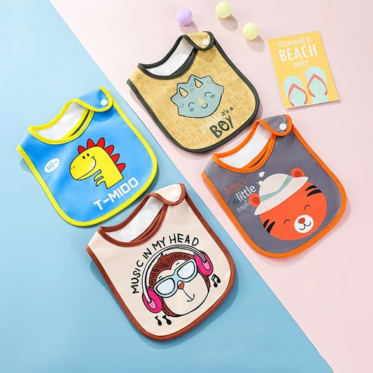 Cute Plush Animal Bibs for Baby