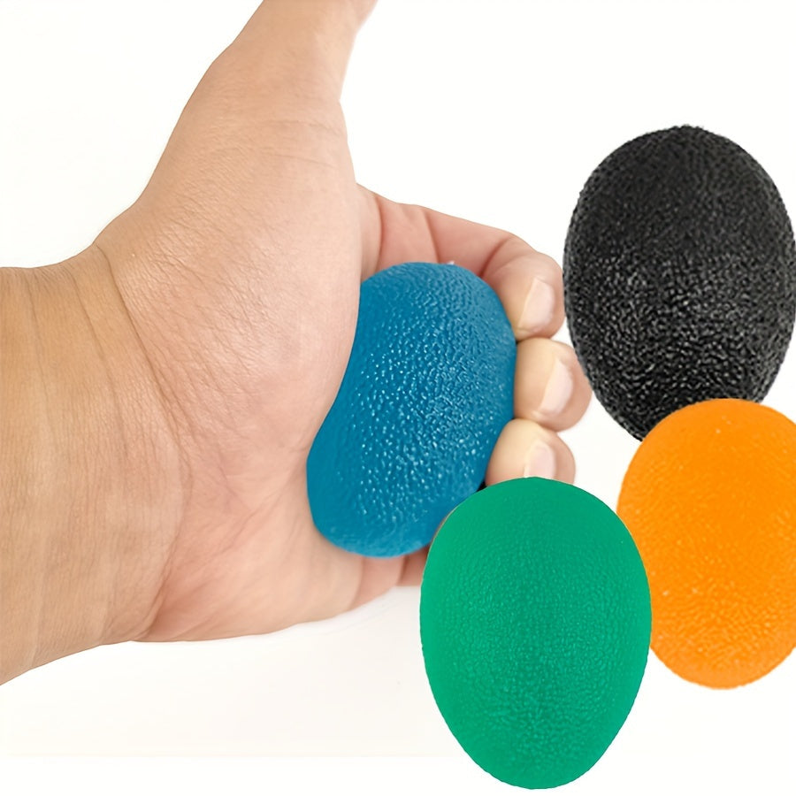 Hand Grip Strengthener Soft Exercise Ball Egg Shape Grip Ball