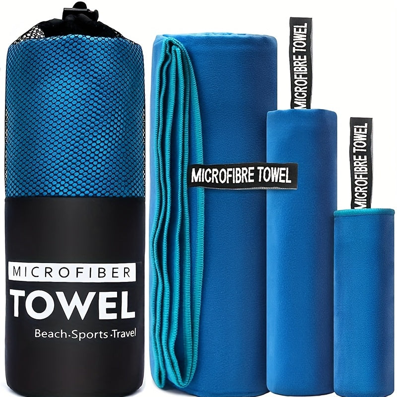 40 80 Cm Microfiber Towels Fast Drying Absorbent Camping Towel