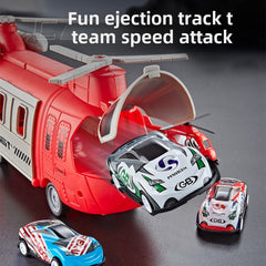 Multifunctional Helicopter Model Toy with Storage and Ejection Mechanism