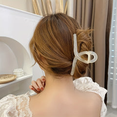 4pcs 5 1Inch 12 Large Claw Clips Thick Hair Big Jelly Hair Clips