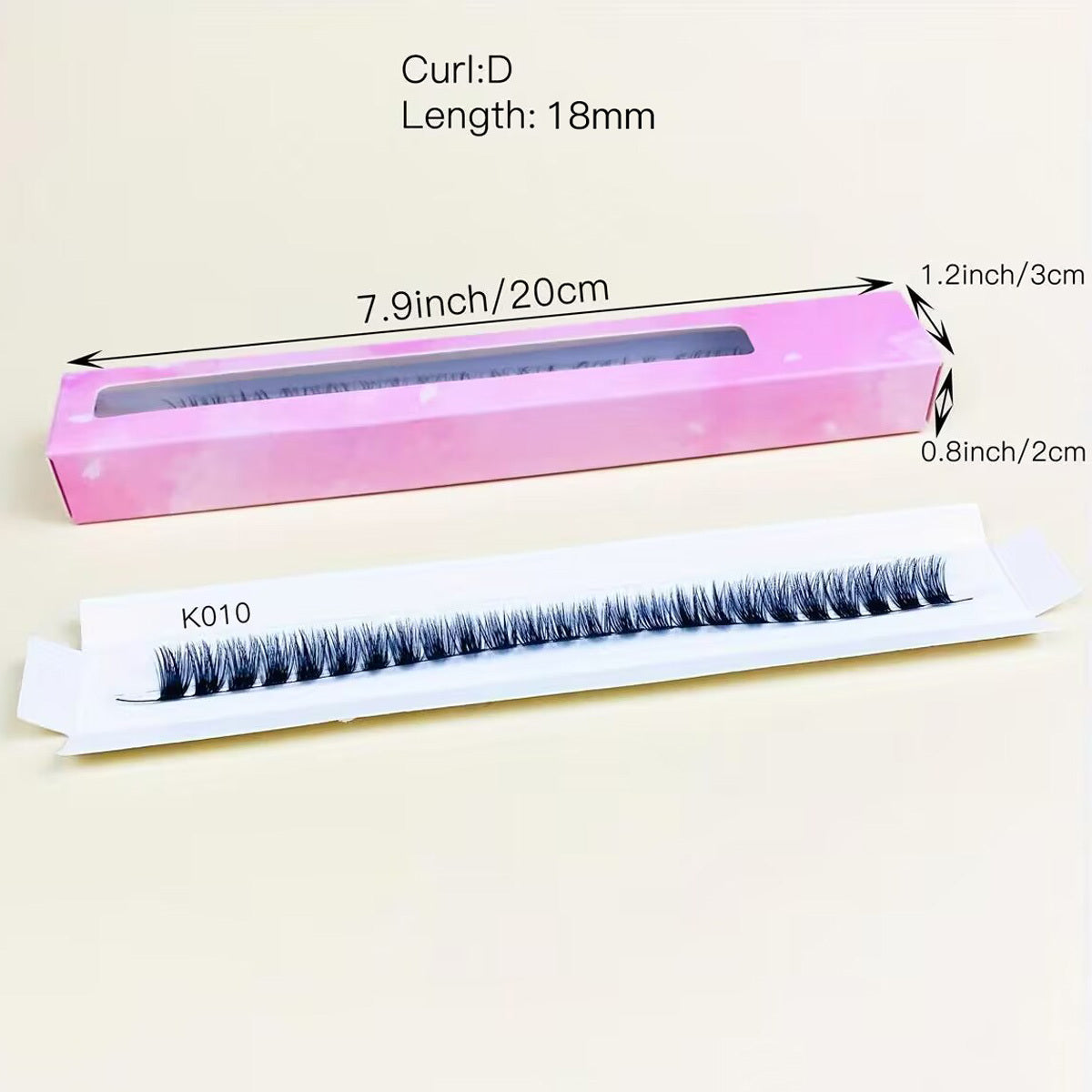 Wispy Lash Clusters DIY Eyelash Extensions D Curling Volume