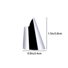 Set of 2 Stainless Steel Finger Guard Vegetable Cutter Finger Guard