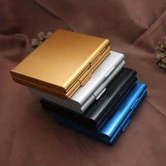 Aluminum Thin Folio Cigarette Case Clip 20 Packs