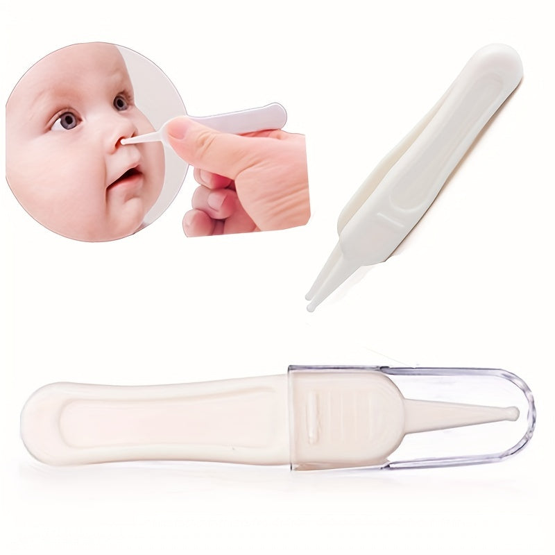 5pcs Round Head Safety Booger Clips Baby Care Tweezers