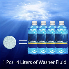 10pcs Household Cleaning Effervescent Tablet Toilet Kitchen Glass