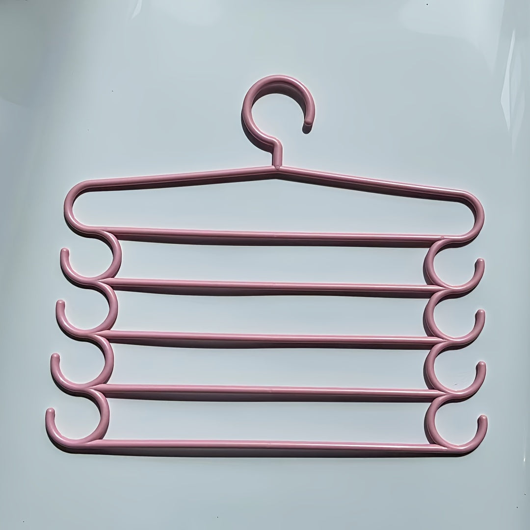 Multifunctional Hanger Pants Rack Tie Storage Belt Scarf Drying Rack