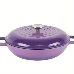 Enameled Cast Iron Dutch Oven Cooking Pot with Lid