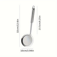 304 Stainless Steel Skimmer Spoon Residue Filter
