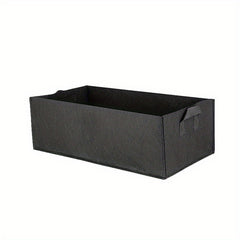 Rectangular Felt Planting Basin Fabric Planting Bag for Outdoor Garden