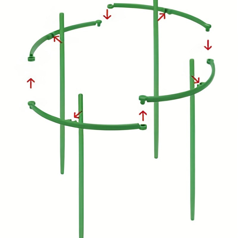 Flower Stand Circle Support Rod for Plant Climbing Pergola