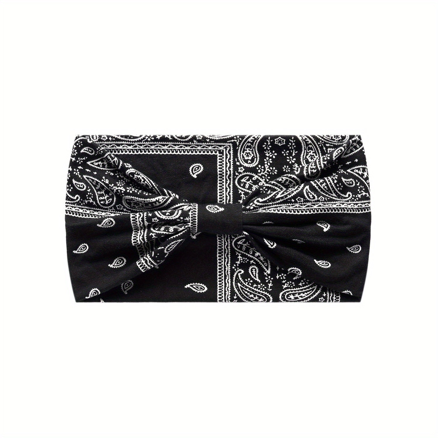 Leopard Print Paisley Pattern Headband Seamless Sports Headband