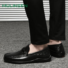 Men's Moccasin Loafer Shoes Non-Slip Driving Shoes Spring Summer