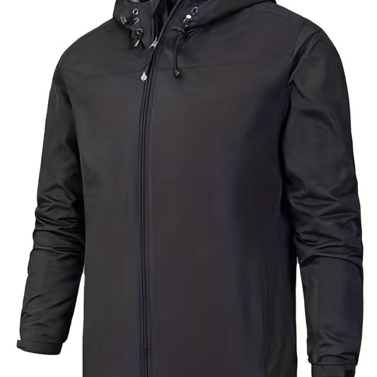 Men's Lightweight Waterproof Windbreaker Jacket Coat for Spring Autumn