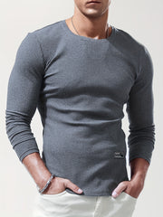 Men's Long Sleeve Workout Shirt Active Compression