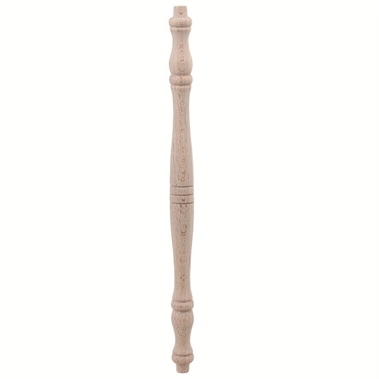 4pcs Wooden Baluster Spindles - 27.5 inch Crafts Woodworking Furniture H86
