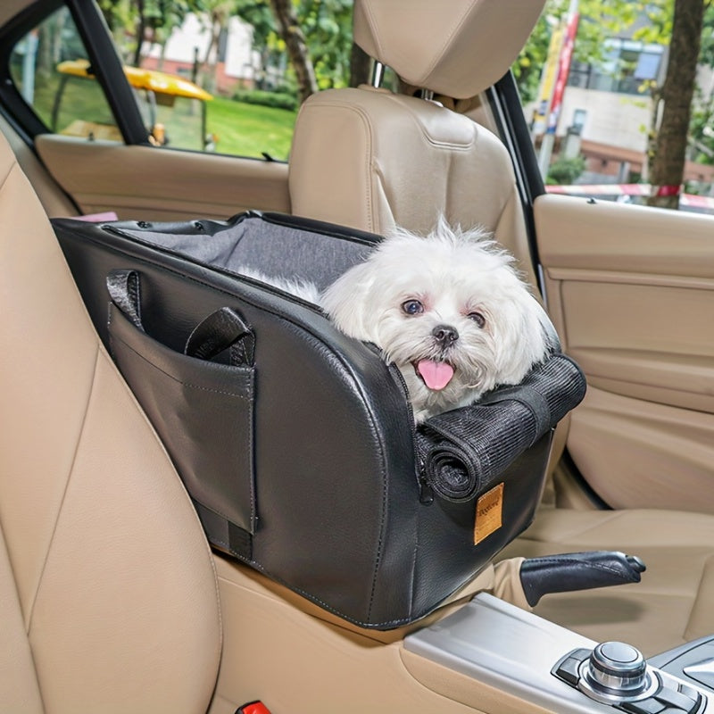 Car Cage Pet Booster Seat for Safe and Comfortable Travel
