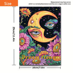 Thickened Dream Flower Coloring Book - 22 Pages