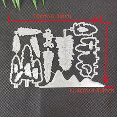Forest Metal Cutting Dies And Stamps for DIY Scrapbook Decorative Craft