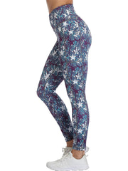 Star Graphic Yoga Leggings High Waist Workout Running Gym Pants Women's