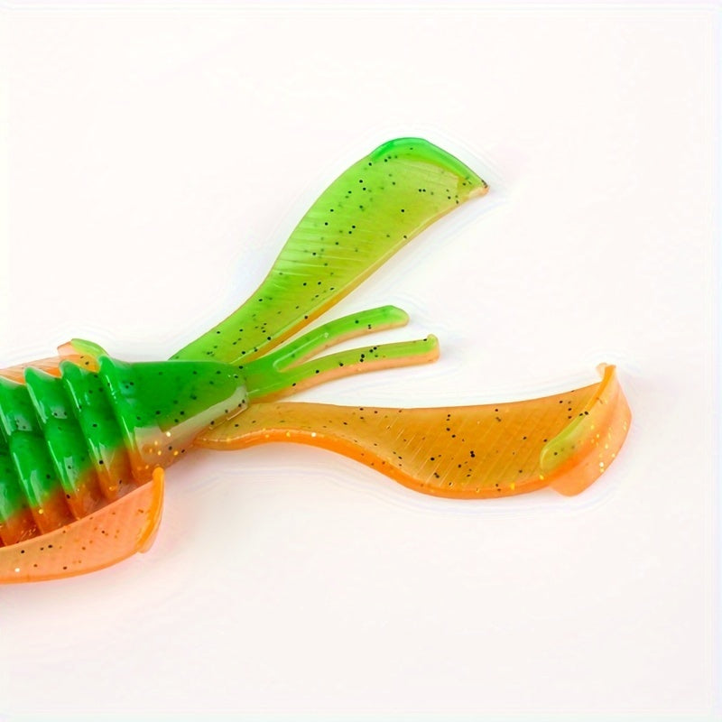 Spiral Soft Bait 8.0cm 4.5g Slow Sinking Lure Perch Bass Fishing