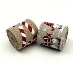 Brown Christmas Ribbon For Holiday Trees DIY Crafts