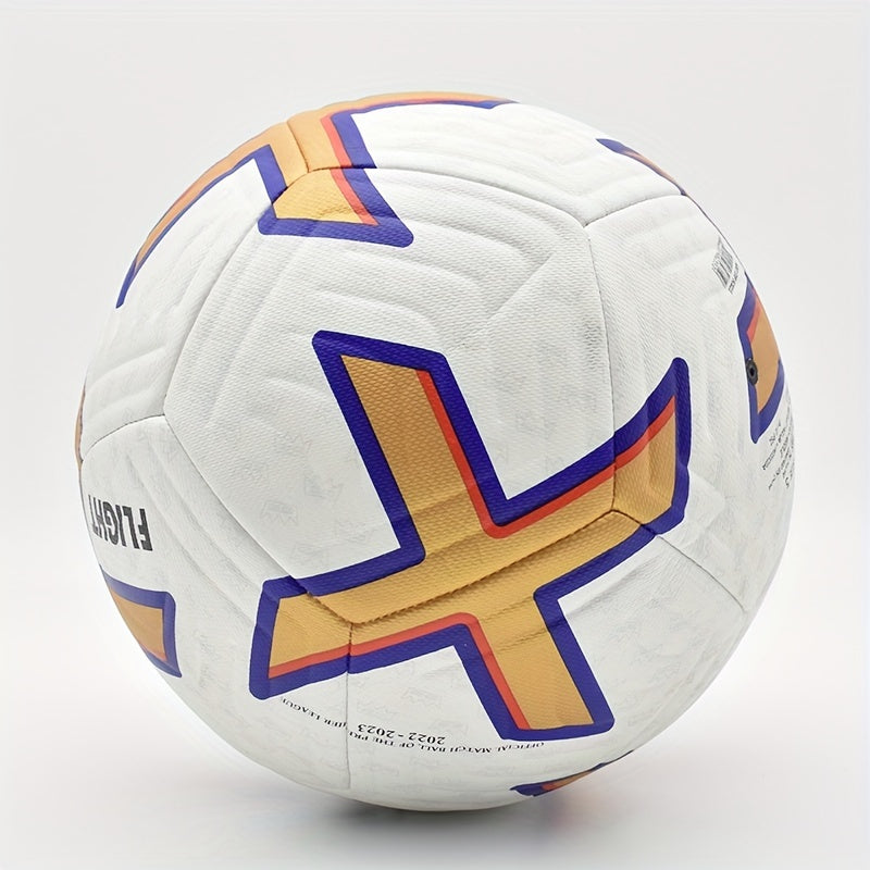 Machine Stitched Size 5 PU Leather Football