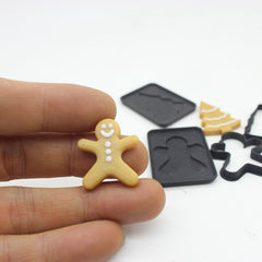 Dollhouse Mini Cookies Baking Trio Holiday Gift Birthday Table Decor