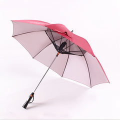 Creative Umbrella with Fan Installation, Battery Powered