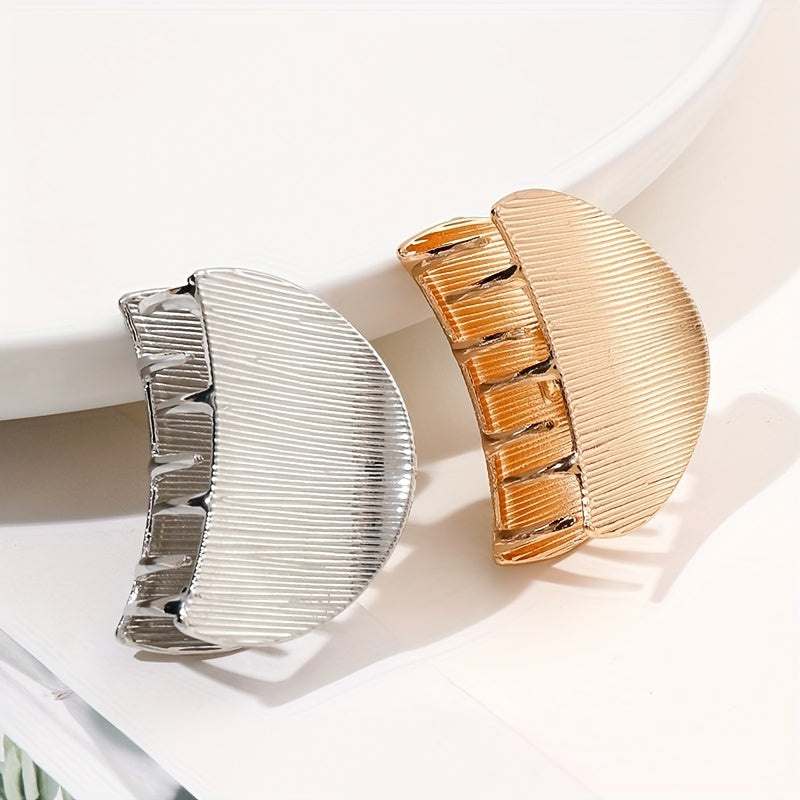 Metal Hair Claw Clip Ponytail Holder Jaw Claw Clip For Women Girls