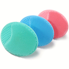 Baby Bath Brush Cradle Cap Silicone Massage Scrubbers Exfoliator