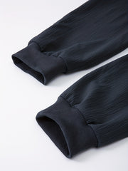  Solid Cargo Pants With Pockets