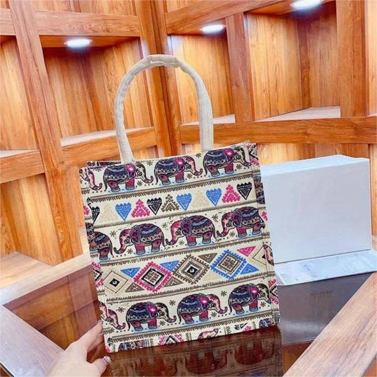 Large Capacity Portable Mommy Bag Canvas Bag