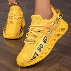 Women's Camo Running Shoes Breathable Mesh Sneakers with Soft Sole