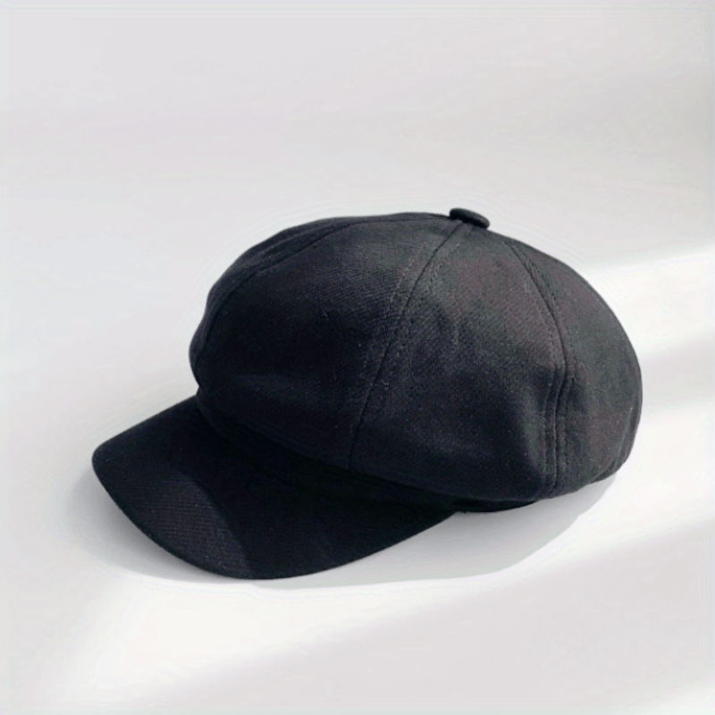 Unisex Octagonal Newsboy Cap Beret Cap