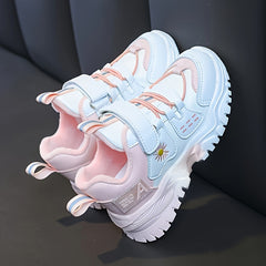Chunky Plush Lined Shoes for Girls Non Slip Thermal Winter Footwear