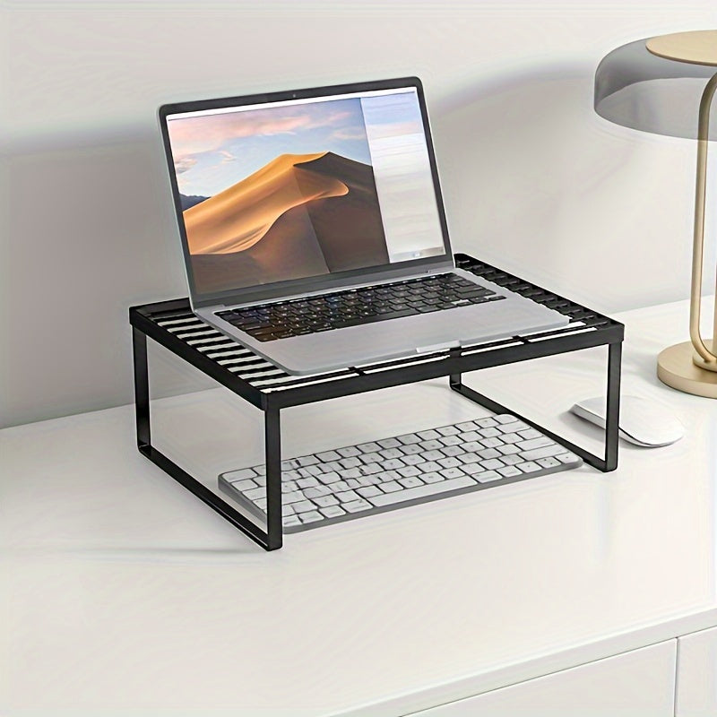 Metal Laptop Stand for Cooling on Desktop