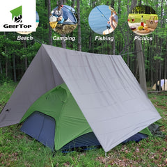 GeerTop Ultralight Waterproof Tent Tarp Footprint for Camping Hiking Picnics