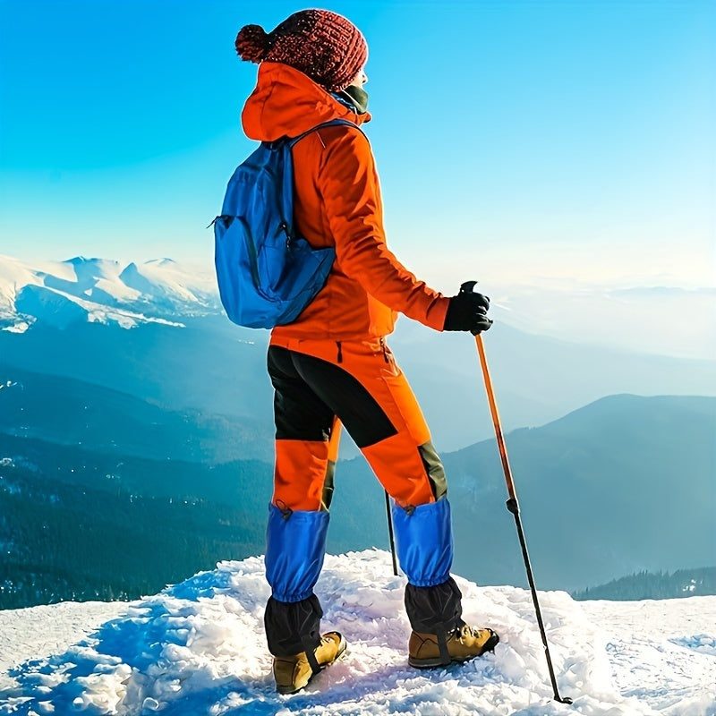 Outdoor Snow Shoe Covers Men Women Waterproof Extended Leg Foot Covers