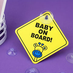 Baby On Board Car Sticker - Safety First!