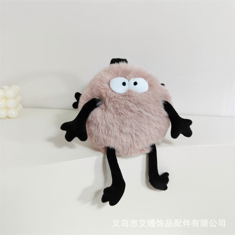 Plush Foldable Earmuffs Winter Thickened Warmth Ear Protection