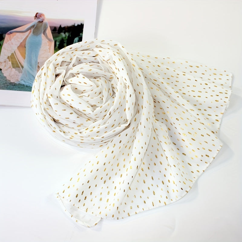 Boho Solid Chiffon Hijab Sunscreen Turban Long Breathable Shawl