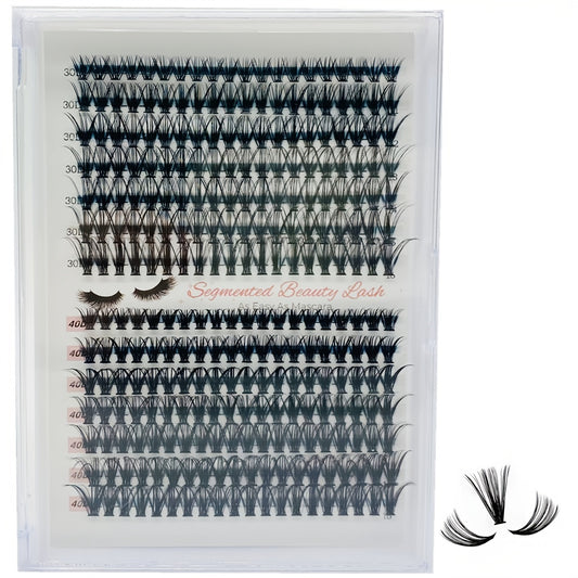 Natural Look False Eyelashes 280 Individual Lashes for DIY Eyelash Extension