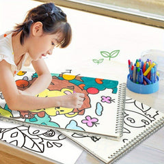 Animal Patterns Graffiti Drawing Book for Kids, 30 Sheets 8K Thick Paper