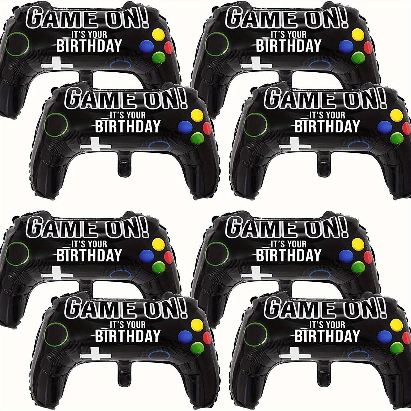 5pcs Video Game Balloons - Perfect for Game Party Decorations