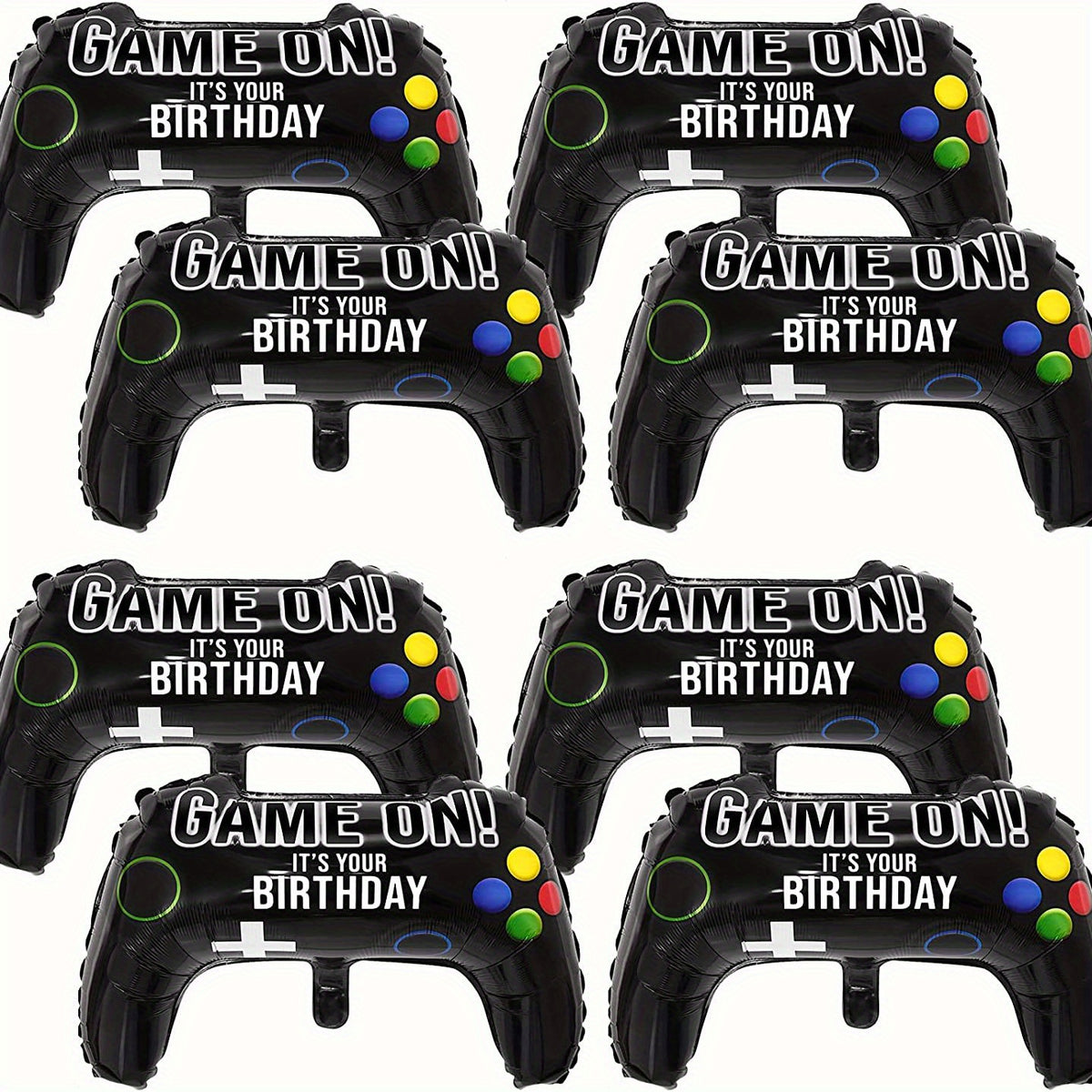 5pcs Video Game Balloons - Perfect for Game Party Decorations