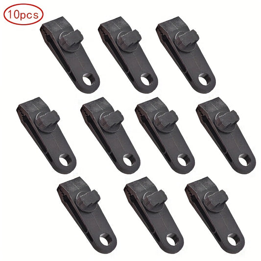 10pcs Tarp Clips Lock Grip Tarp Clamps Pool Awning Fasteners Clips