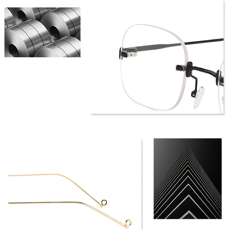 Women's Light Blocking Glasses Frameless Design