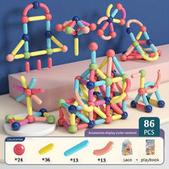 Magnetic Building Block Constructor Set for Kids