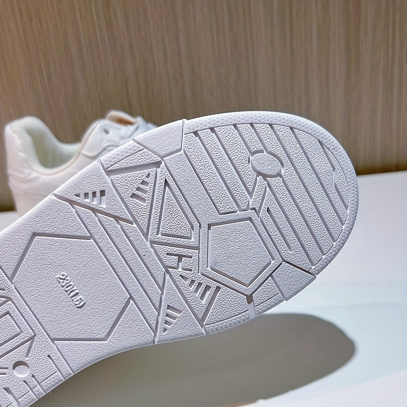 Women's Star Pattern Board Shoes Lace Up Outdoor Sneakers